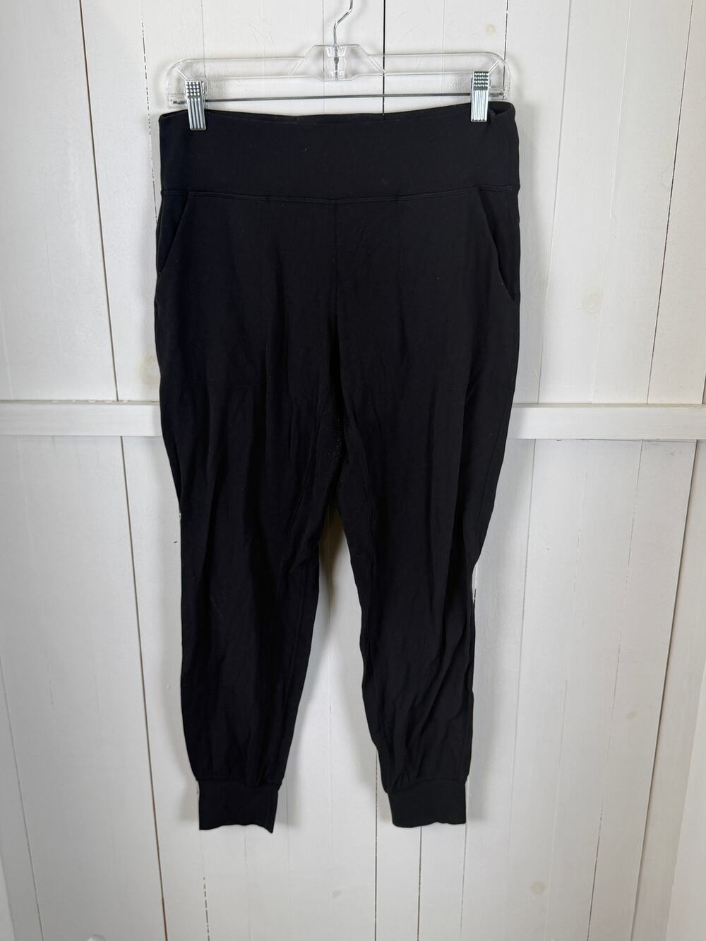 Lululemon Black Jogger Pants Women’s Size 10 Nylon
